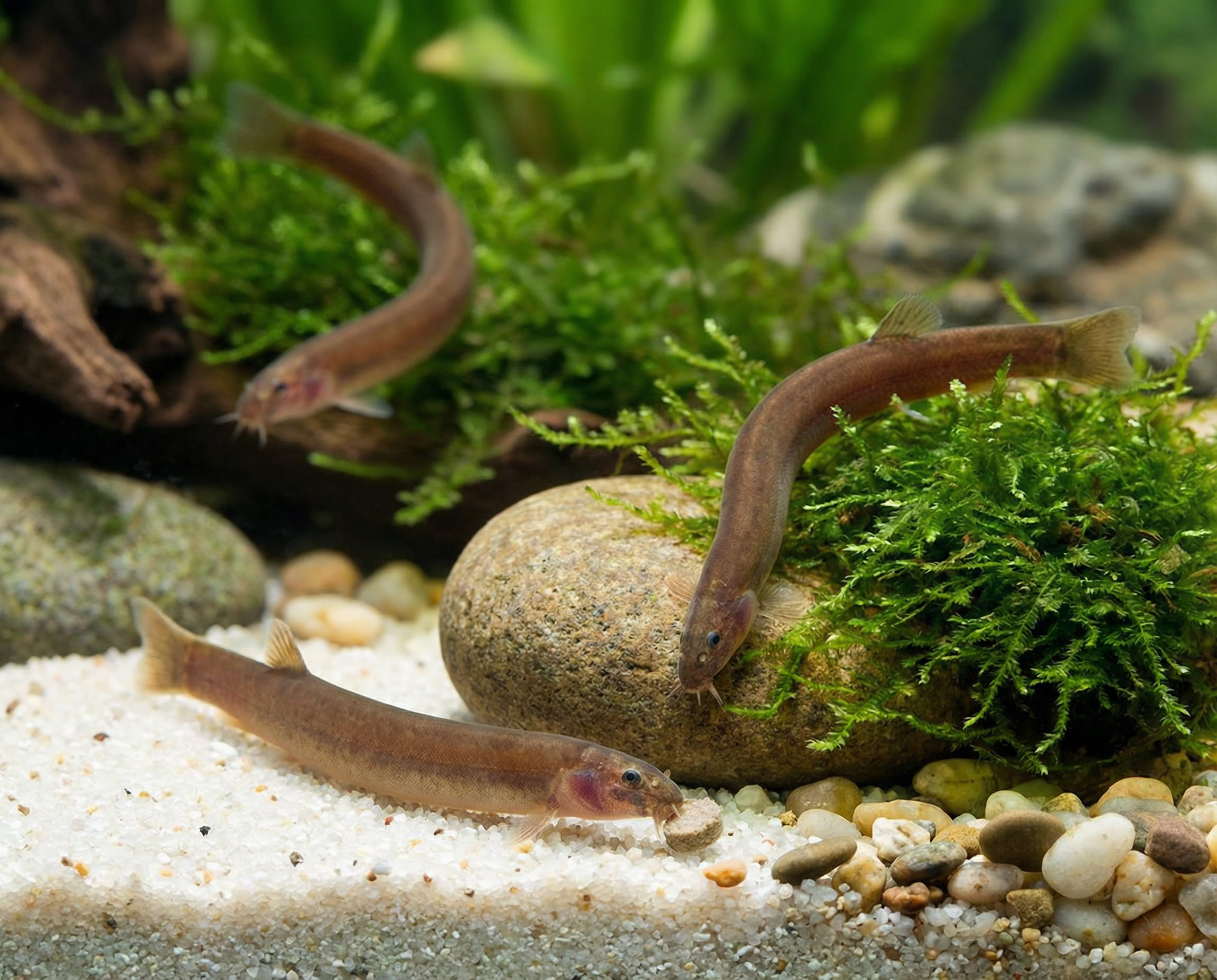 Leave room for plant growth, dead leaves and filter cleaning