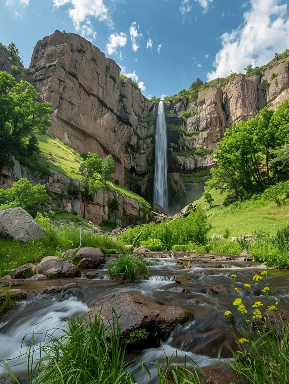 Bridal Veil Falls, Colorado
