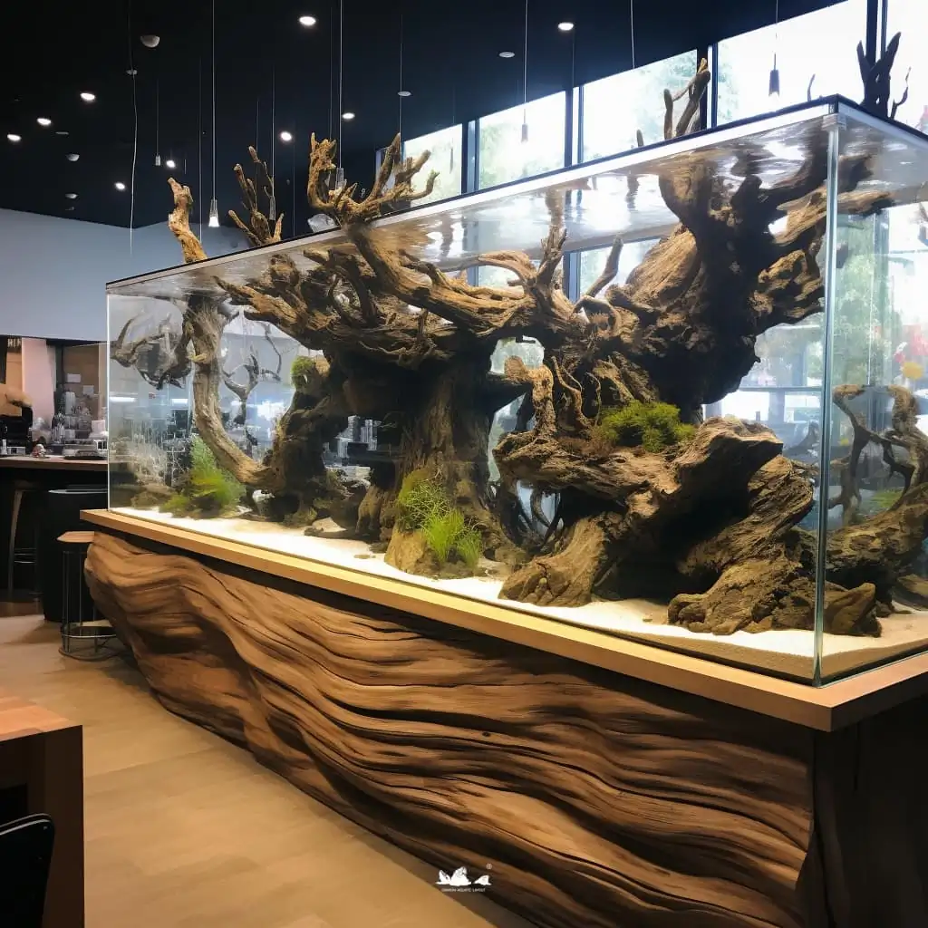 Stunning aquascapes created by AI-generated