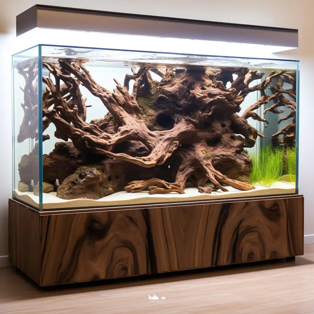 Stunning aquascapes created by AI-generated