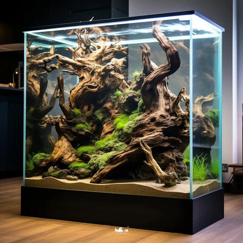Stunning aquascapes created by AI-generated