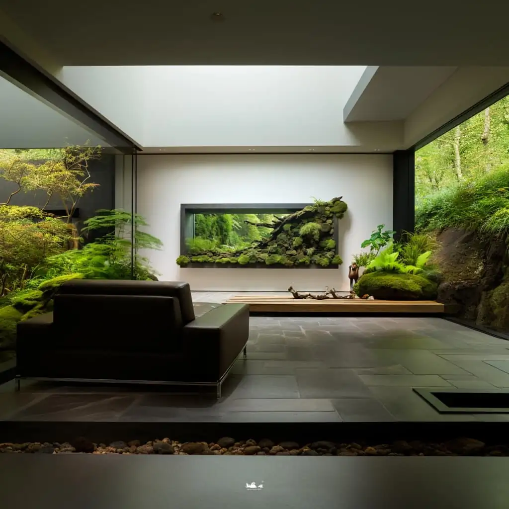 Stunning aquascapes created by AI-generated