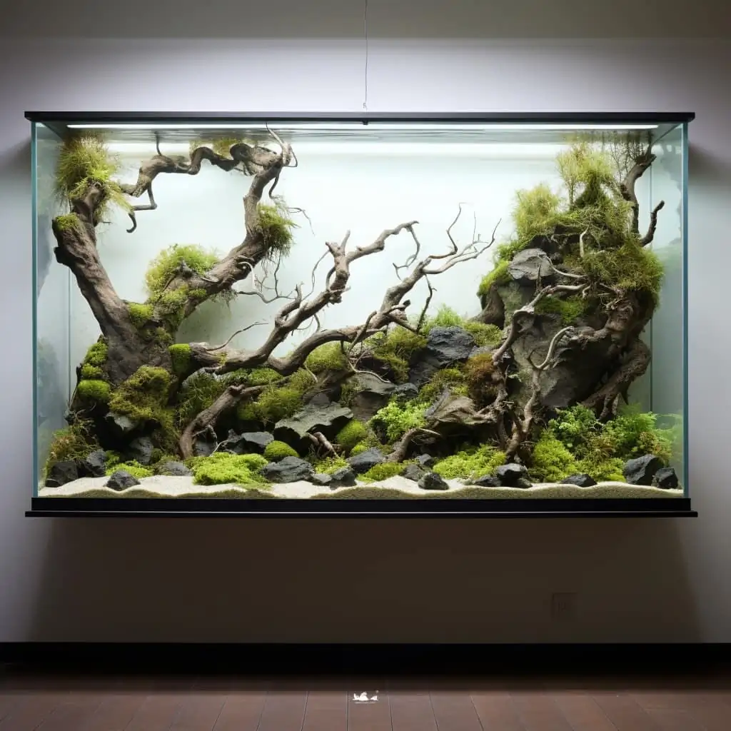 Stunning aquascapes created by AI-generated