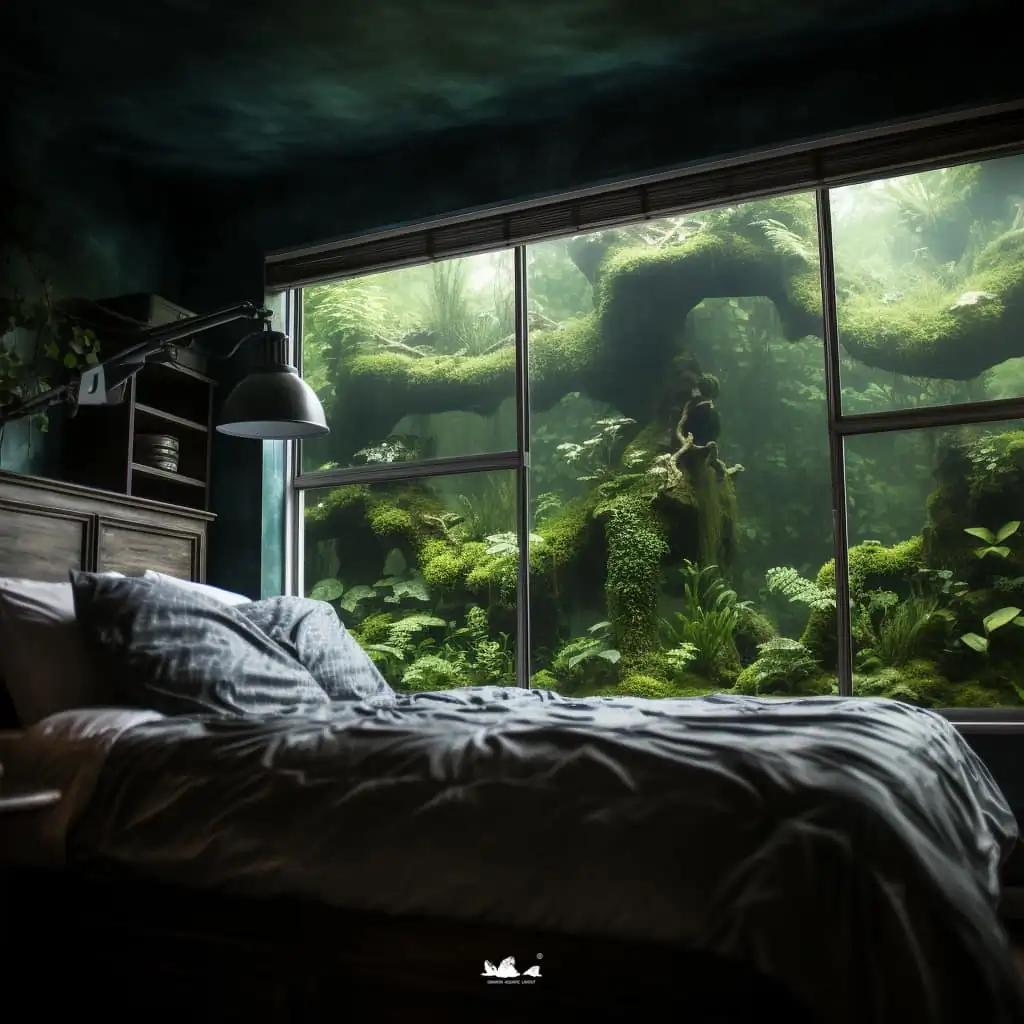 Stunning aquascapes created by AI-generated