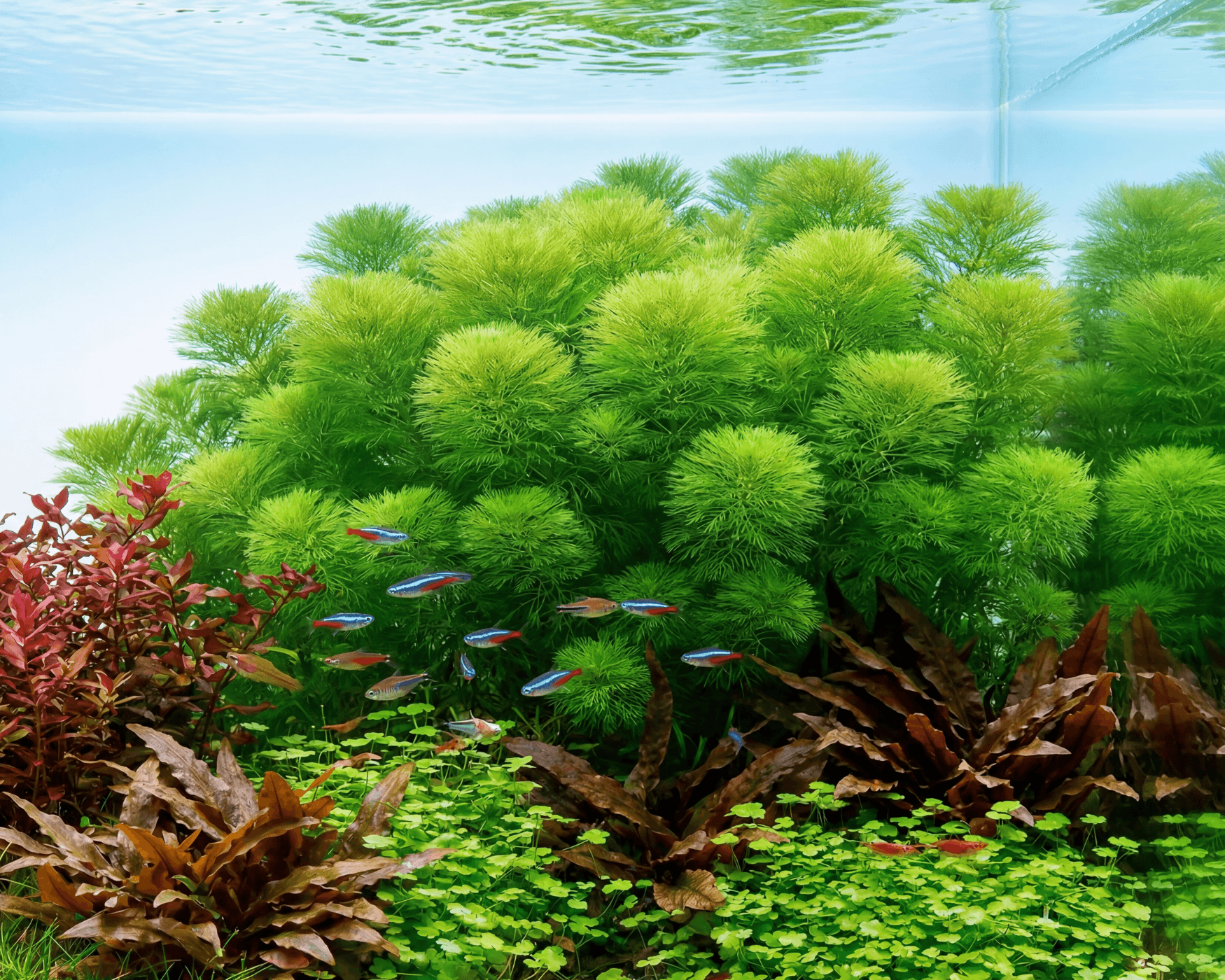 Use floating or tall growth only where it improves proportion
